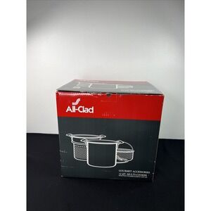 All-Clad 12 Qt Multi-Cooker with Two Steamer Baskets & Lid – Open Box